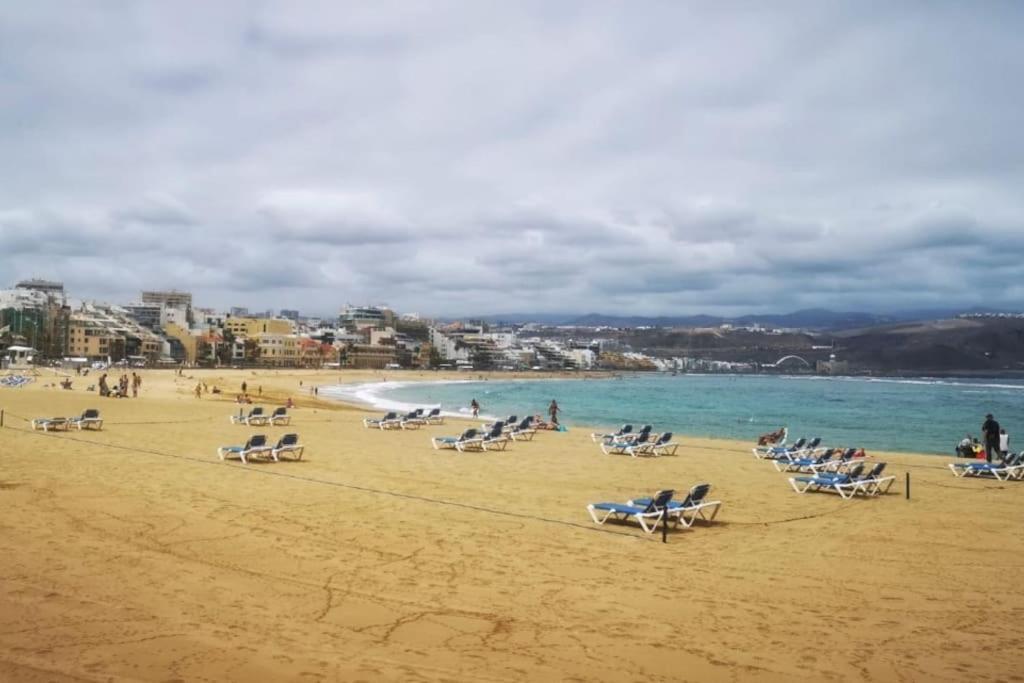 Agua De Abril Las Canteras ¡En Un Minuto En El Mar! Ideal Descansar/Teletrabajar Apartment ลาสปัลมาส เด กรานคานาเรีย ภายนอก รูปภาพ