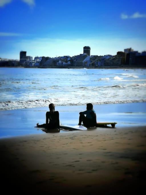 Agua De Abril Las Canteras ¡En Un Minuto En El Mar! Ideal Descansar/Teletrabajar Apartment ลาสปัลมาส เด กรานคานาเรีย ภายนอก รูปภาพ